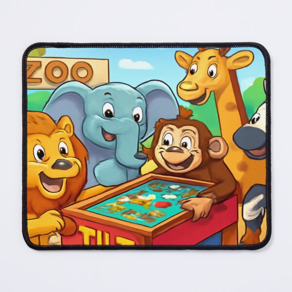 Item preview, Cartoon animals playing with tilt  designed and sold by Chirayu1111.
