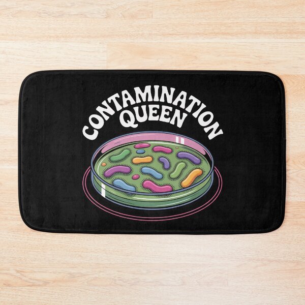 Item preview, Contamination queen, funny science and microbiology designed and sold by NoetherSym.