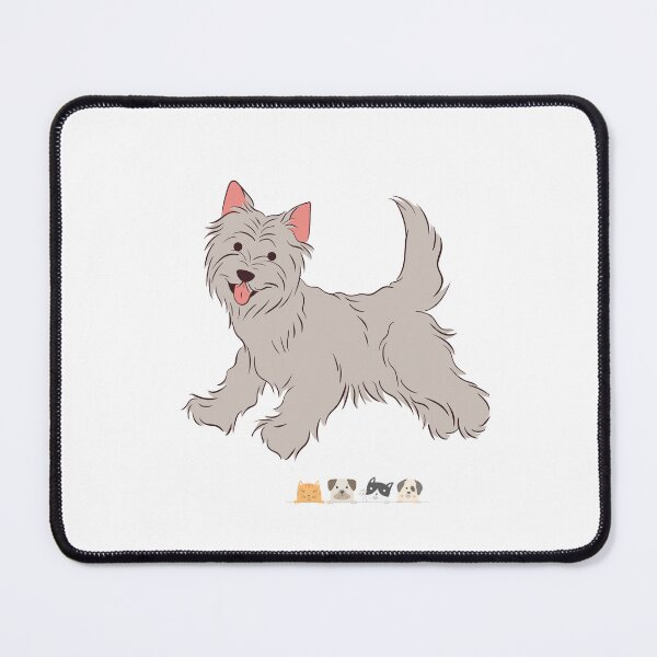 Item preview, Minimal Puppy Illustration designed and sold by LaiDeeByAiya.