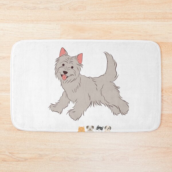 Item preview, Minimal Puppy Illustration designed and sold by LaiDeeByAiya.