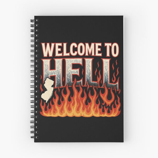 Item preview, Welcome to HELL! (NJ Hockey) designed and sold by LockedUp.