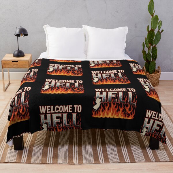 Item preview, Welcome to HELL! (NJ Hockey) designed and sold by LockedUp.