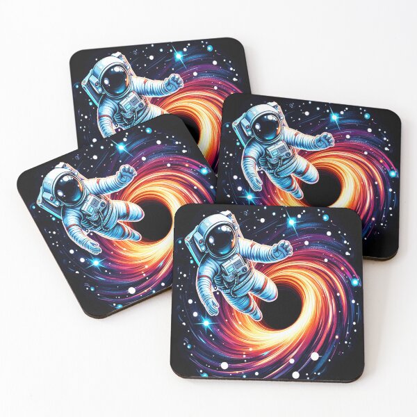 Item preview, Astronaut Falling into a Cosmic Black Hole designed and sold by FLIP-original.
