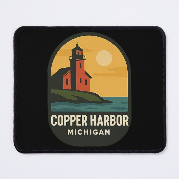 Item preview, Copper Harbor Michigan Lighthouse designed and sold by American Travels.