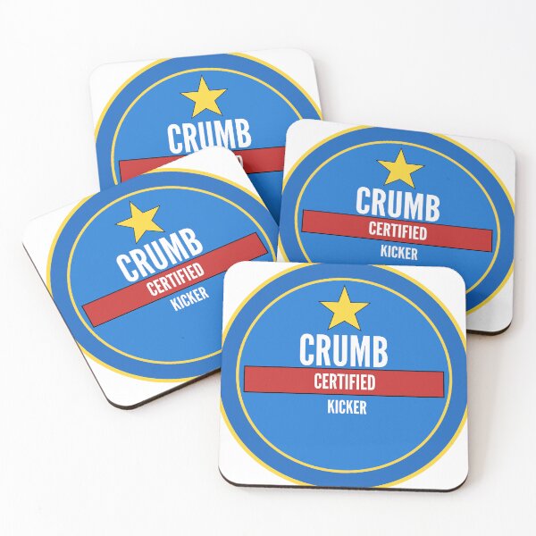 Item preview, Certified Crumb Kicker Badge designed and sold by Zero-Crumb-Zone.