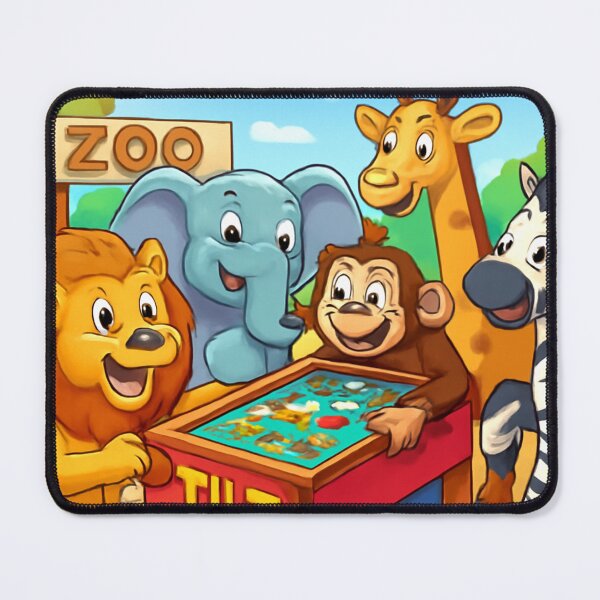 Item preview, Cartoon animals playing with tilt  designed and sold by Chirayu1111.