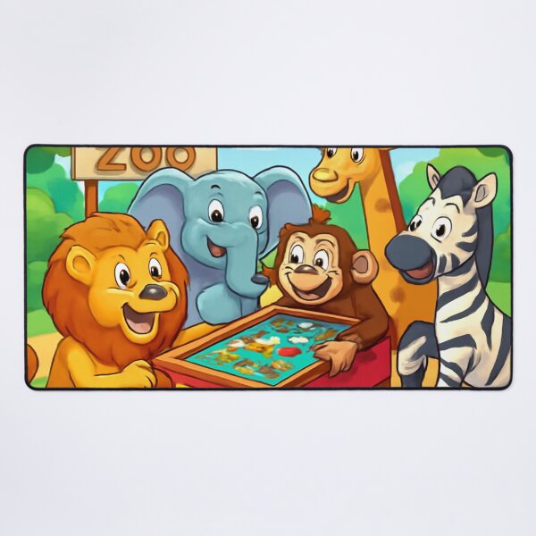 Item preview, Cartoon animals playing with tilt  designed and sold by Chirayu1111.