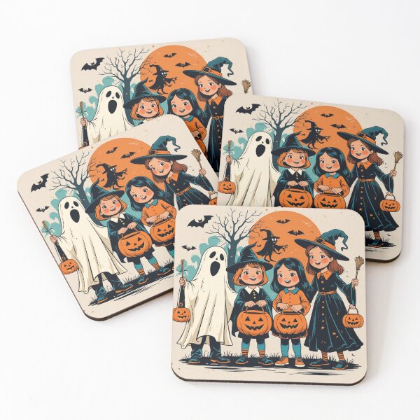 Item preview, Retro Trick-or-Treat Parade Halloween Shirt designed and sold by Almond Paper Co. .