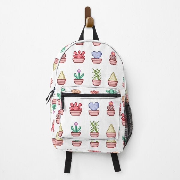 Item preview, Pixel Art Cute Cactus Collection – Pastel Potted Succulents designed and sold by retro_pixel.
