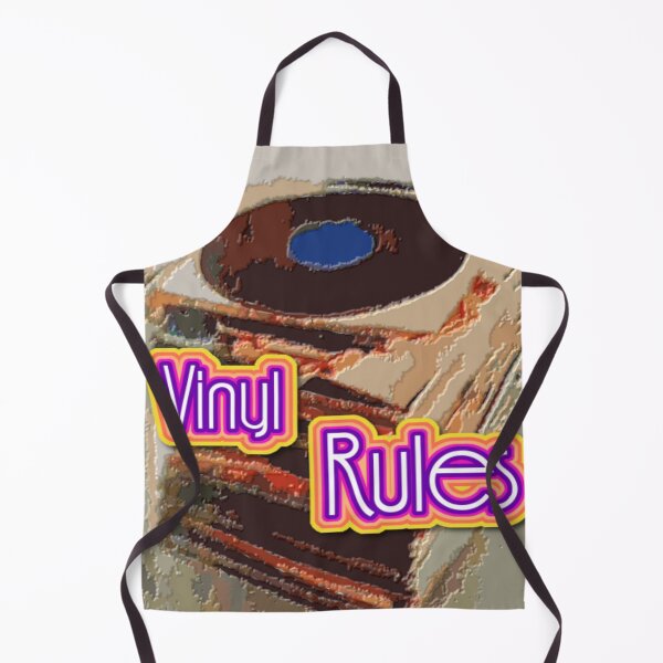 Item preview, Vinyl Rules Record Stack Colorful Abstract designed and sold by SmashingDeals.