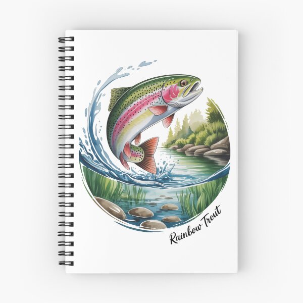 Item preview, Rainbow Trout: Jewels of the River – Beauty and Challenge designed and sold by FusiTink.