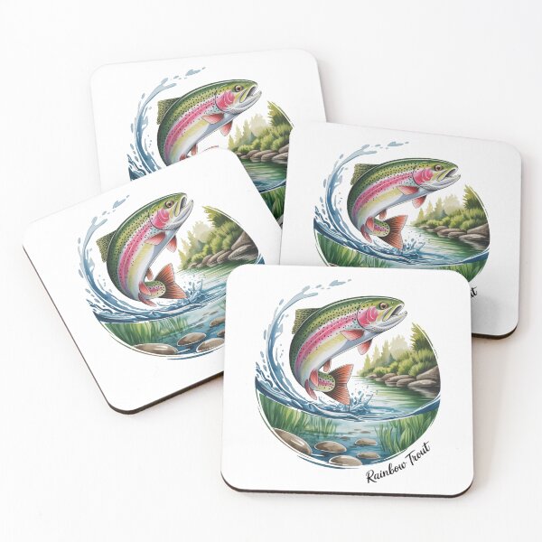 Item preview, Rainbow Trout: Jewels of the River – Beauty and Challenge designed and sold by FusiTink.