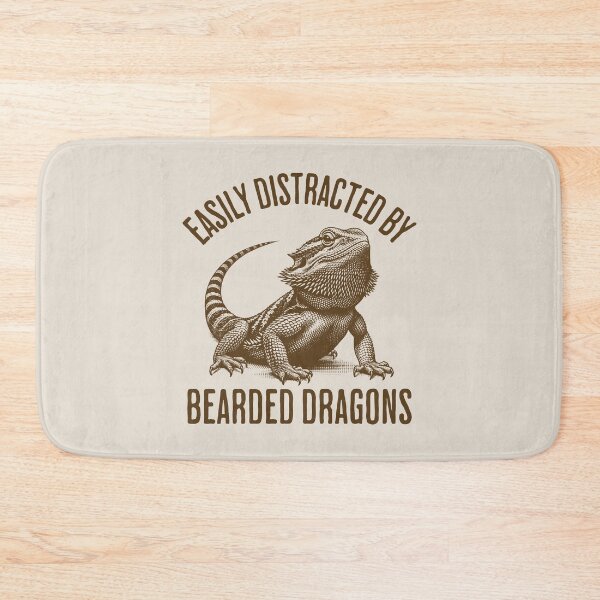 Item preview, Easily Distracted By Bearded Dragons designed and sold by KLArtzStore.