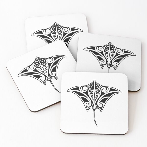 Item preview, Stingray Maori Tattoo designed and sold by Akim Vizion.