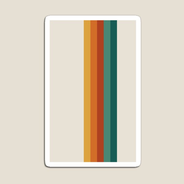 Item preview, Retro Vintage Warm Green Vertical Stripes designed and sold by retron..