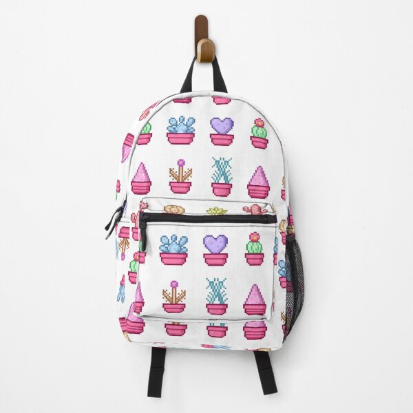 Item preview, Pixel Art Cute Cactus Collection – Candy Potted Succulents designed and sold by retro_pixel.
