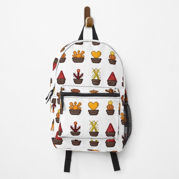 Item preview, Pixel Art Cute Cactus Collection – Autumn Potted Succulents designed and sold by retro_pixel.