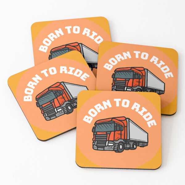 Item preview, G       ift for truck driver – Born to be Ride truck t-shirt designed and sold by WePlay2gether.