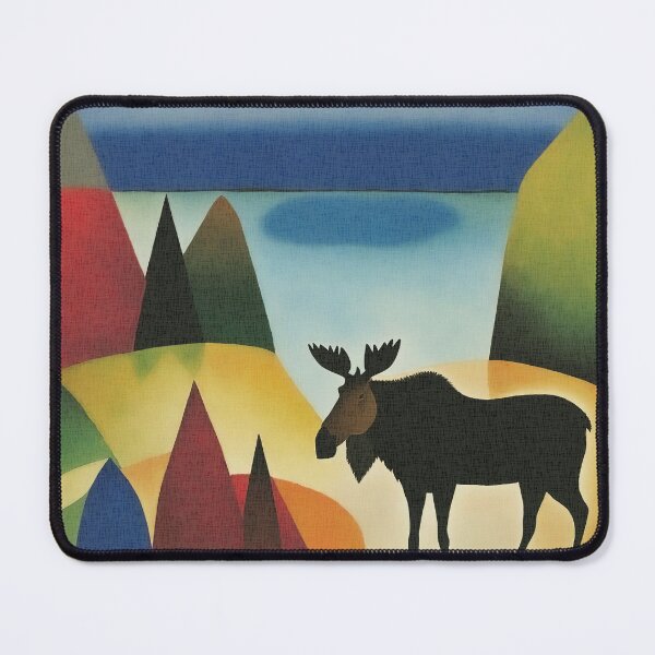Item preview, Modernist Moose in Nature designed and sold by tonymagnerart.