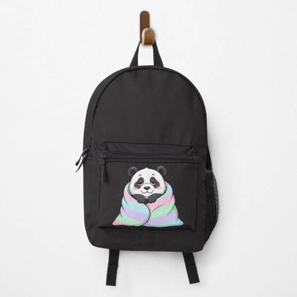 Item preview, Lazy Panda Wrapped in Blanket – Kawaii Cozy Vibes designed and sold by PunnyBean.
