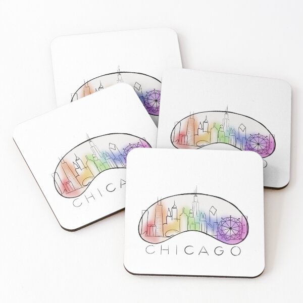 Item preview, Chicago skyline designed and sold by Isla-chi22.
