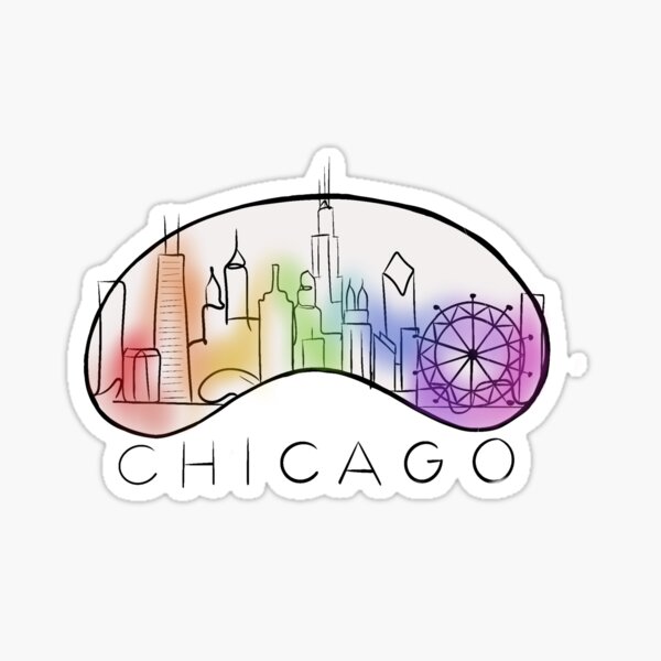 Item preview, Chicago skyline designed and sold by Isla-chi22.