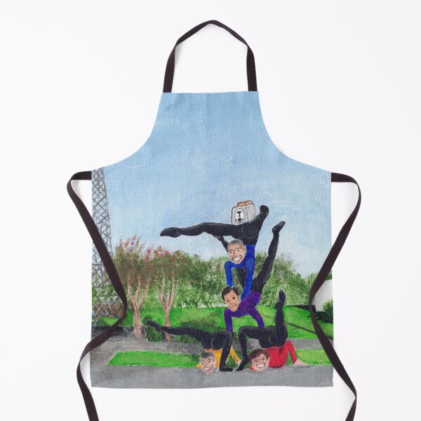 Item preview, The wiggles doing a human pyramid in Paris Texas designed and sold by Strawberryfaery.