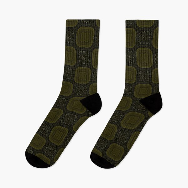 Item preview, Dark Green Abstract Square Repeating Pattern designed and sold by Auxifur.