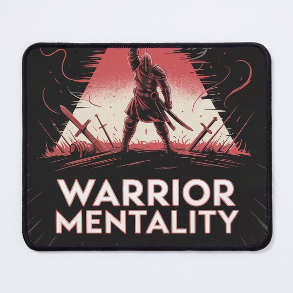 Item preview, Warrior Mentality Rise To Fight Knight designed and sold by ShadowAndSlate.