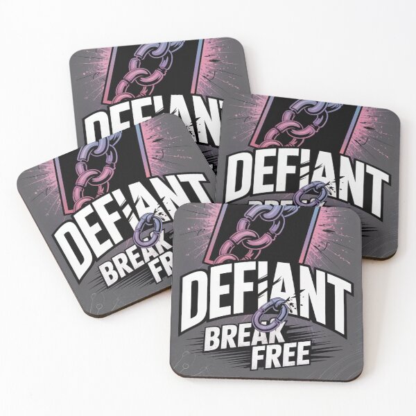 Item preview, Defiant Break Free Chains designed and sold by ShadowAndSlate.