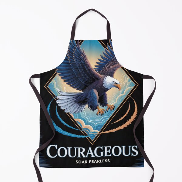 Item preview, Courageous Soar Fearless Eagle designed and sold by ShadowAndSlate.