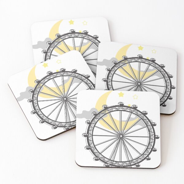 Item preview, Retro Amusement Park Ride designed and sold by LaiDeeByAiya.