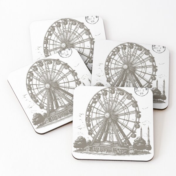 Item preview, Vintage Ferris Wheel  designed and sold by LaiDeeByAiya.