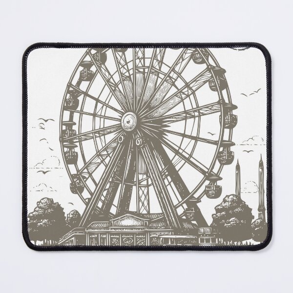 Item preview, Vintage Ferris Wheel  designed and sold by LaiDeeByAiya.