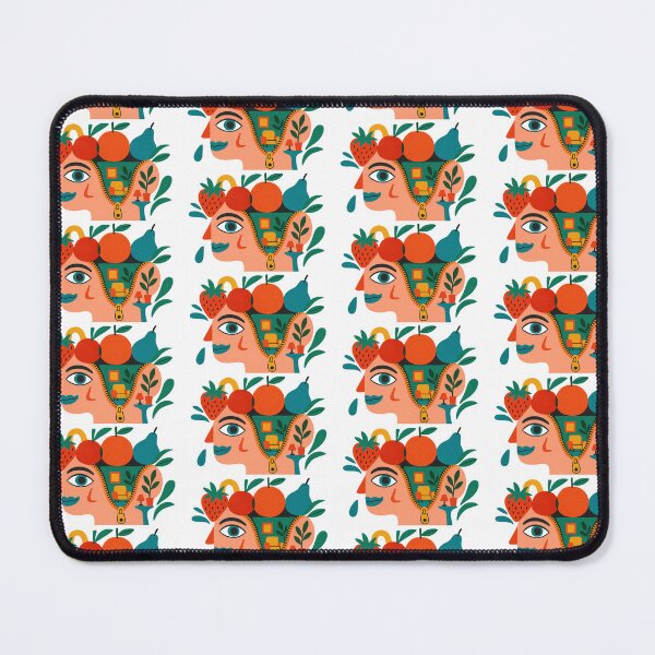 Item preview, Surreal animated head with fruits and room elements, isolated png, AI Generated designed and sold by dvoevnore.