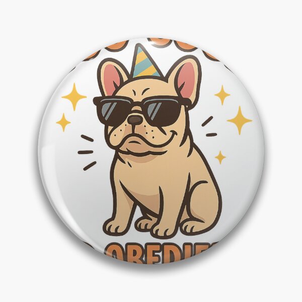 Item preview, Too Cool for Obedience – Funny French Bulldog Cartoon Design designed and sold by Stay-Pawsome.