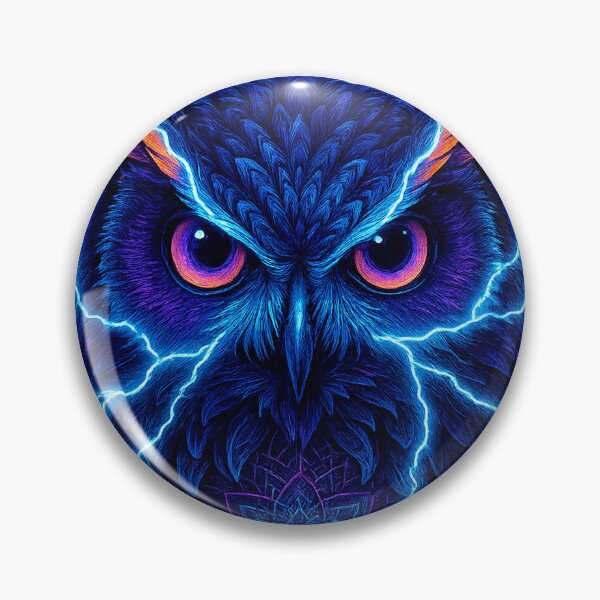 Item preview, Lightning Owl - Rave and Concert Series designed and sold by Paul Morse.