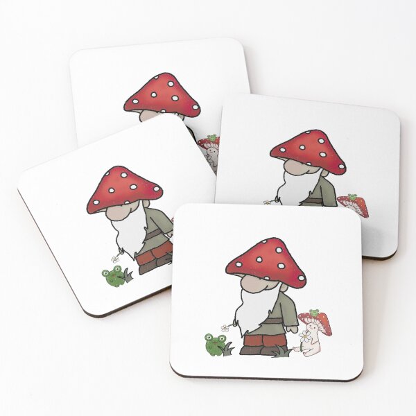 Item preview, Gnoman, Shroomy and Froggy designed and sold by AnnabethQuinn.