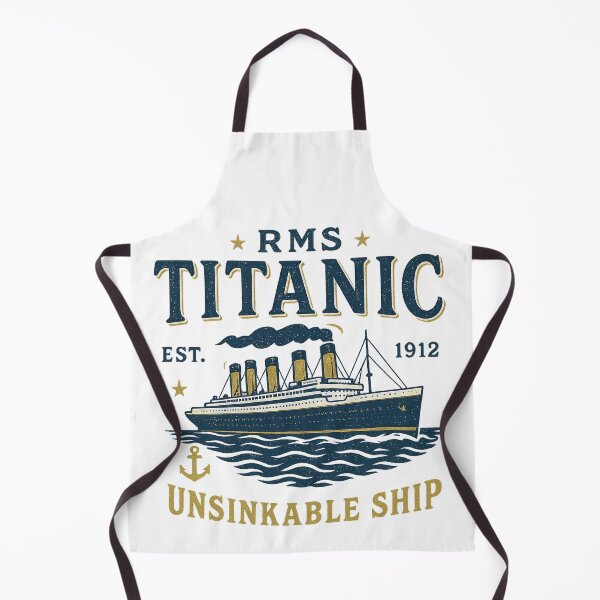 Item preview, RMS Titanic – Unsinkable Ship – Vintage Ocean Liner Design designed and sold by CreativeGorillas.