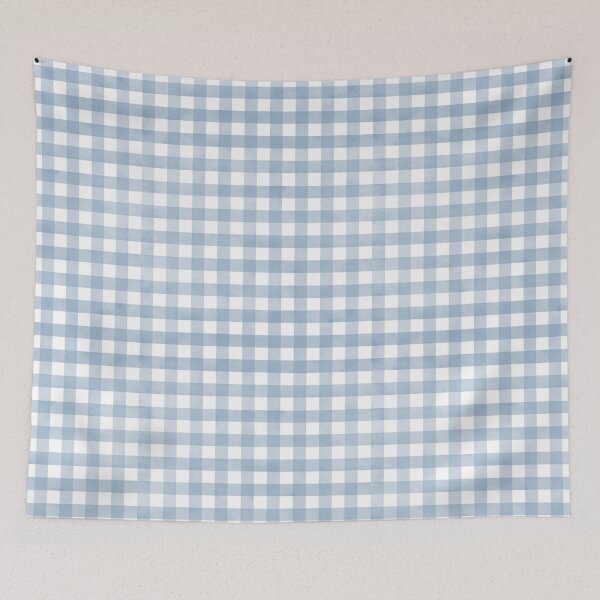 Item preview, Watercolor Blue Gingham – Hand-Painted Plaid Pattern designed and sold by My Favorite Store.