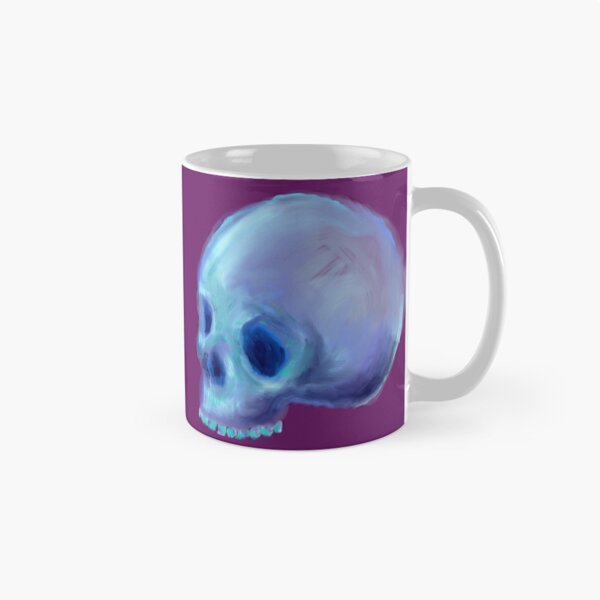 Item preview, Blue Glow Skull designed and sold by RoydonRoadTees.