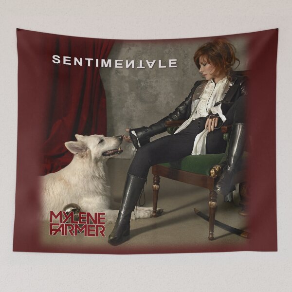 Item preview, Mylene Farmer Sentimentale designed and sold by MusicVibesTee.