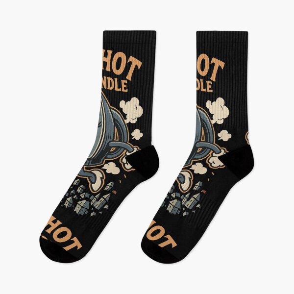 Item preview, Retro Cartoon Iron – “Too Hot to Handle” Funny Vintage Design designed and sold by Promptwear.0.