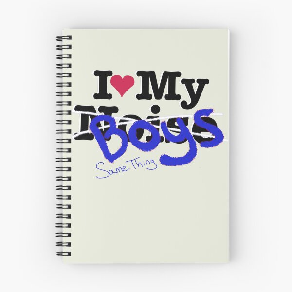 Item preview, Love my boys II designed and sold by Doodles by Kiki.