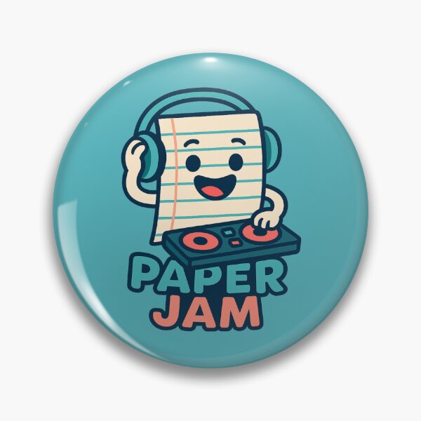 Item preview, Paper Jam – DJ Notebook Sheet designed and sold by BloomKind.
