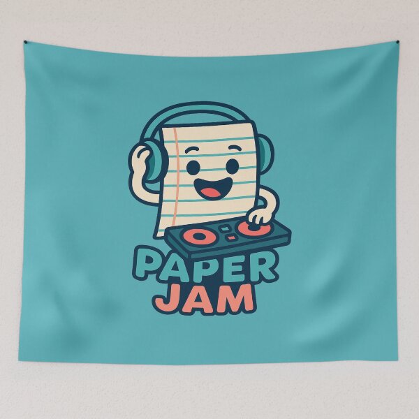 Item preview, Paper Jam – DJ Notebook Sheet designed and sold by BloomKind.