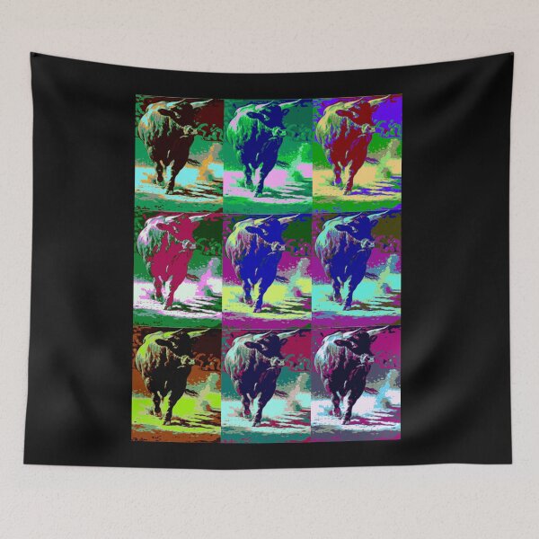 Item preview, The Spanish Fighting Bull the Iberian heterogeneous cattle#4 designed and sold by Helios Be. Lavsh.