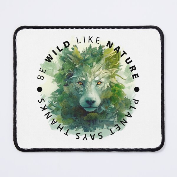 Item preview, Be Wild Like Nature. Planet Says Thanks designed and sold by ZeberForever.
