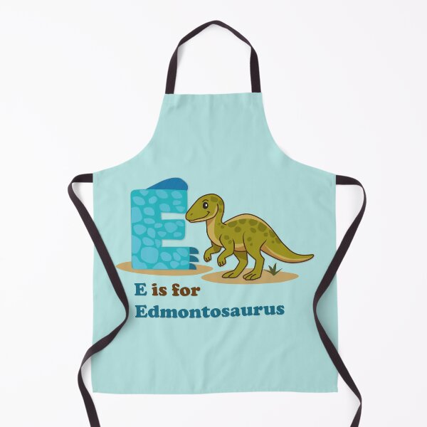Item preview, Cute E is for Edmontosaurus Dinosaur Alphabet Poster | Kids Room & Nursery Wall Art designed and sold by FilizDesigner.
