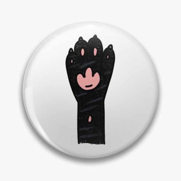 Item preview, Cute Cat Paw Bliss( Black Cat) designed and sold by s1456322.